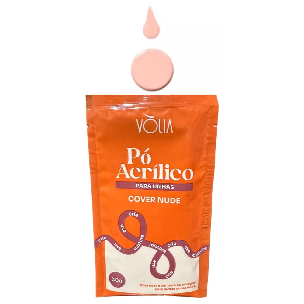 Po Acrilico Volia Cover Nude Sache 30g