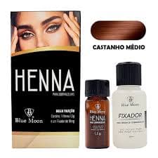 HENNA BLUE MOON - CASTANHO MEDIO