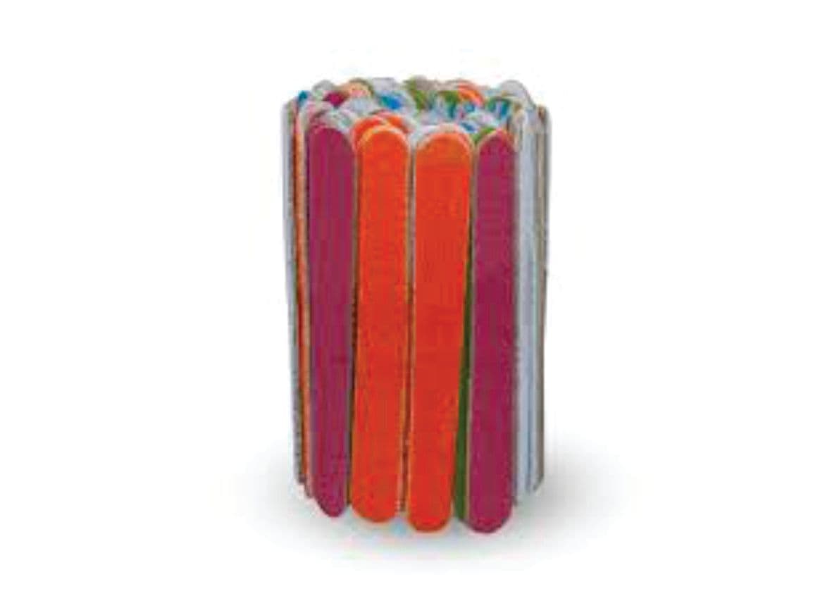 LIXA MINI COLORIDA PCT 100UN