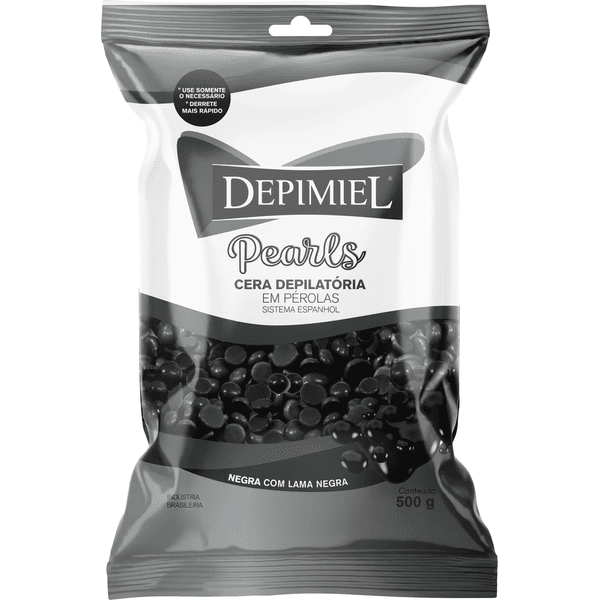 DEPIMIEL CERA 500G NEGRA PEROLAS