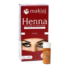 HENNA MAKIAJ - RUIVO