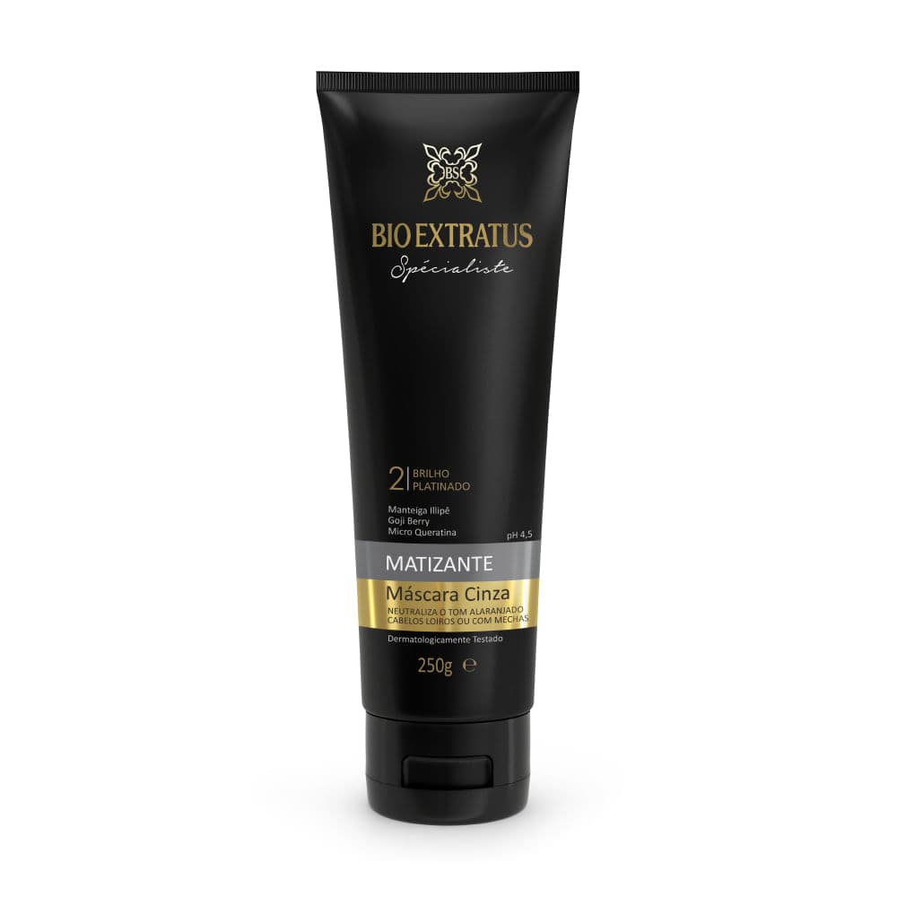 MASCARA SPECIALISTE MATIZANTE CINZA - 250 GR BIO EXTRATUS