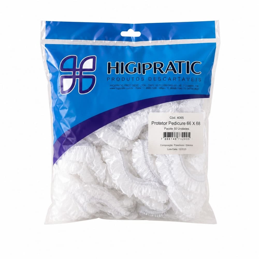 PROTETOR PEDICURE HIGIPRATIC - PCT 50 UNI
