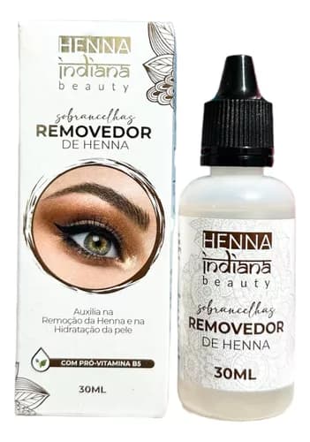 REMOVEDOR DE HENNA INDIANA 30ML