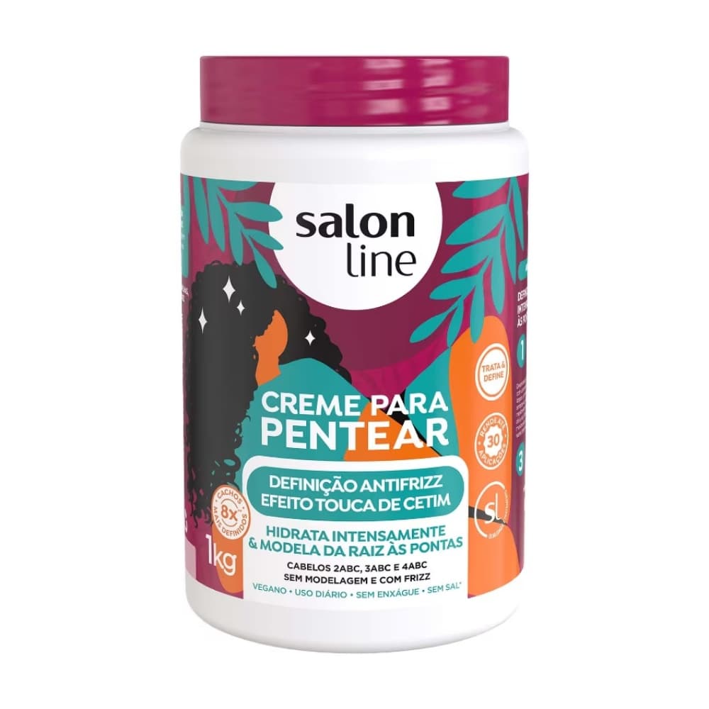 SALON LINE CR PENTEAR DEFINIÇÃO ANTIFRIZZ 1KG
