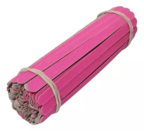 LIXA ROSA 16CM C/100 UN