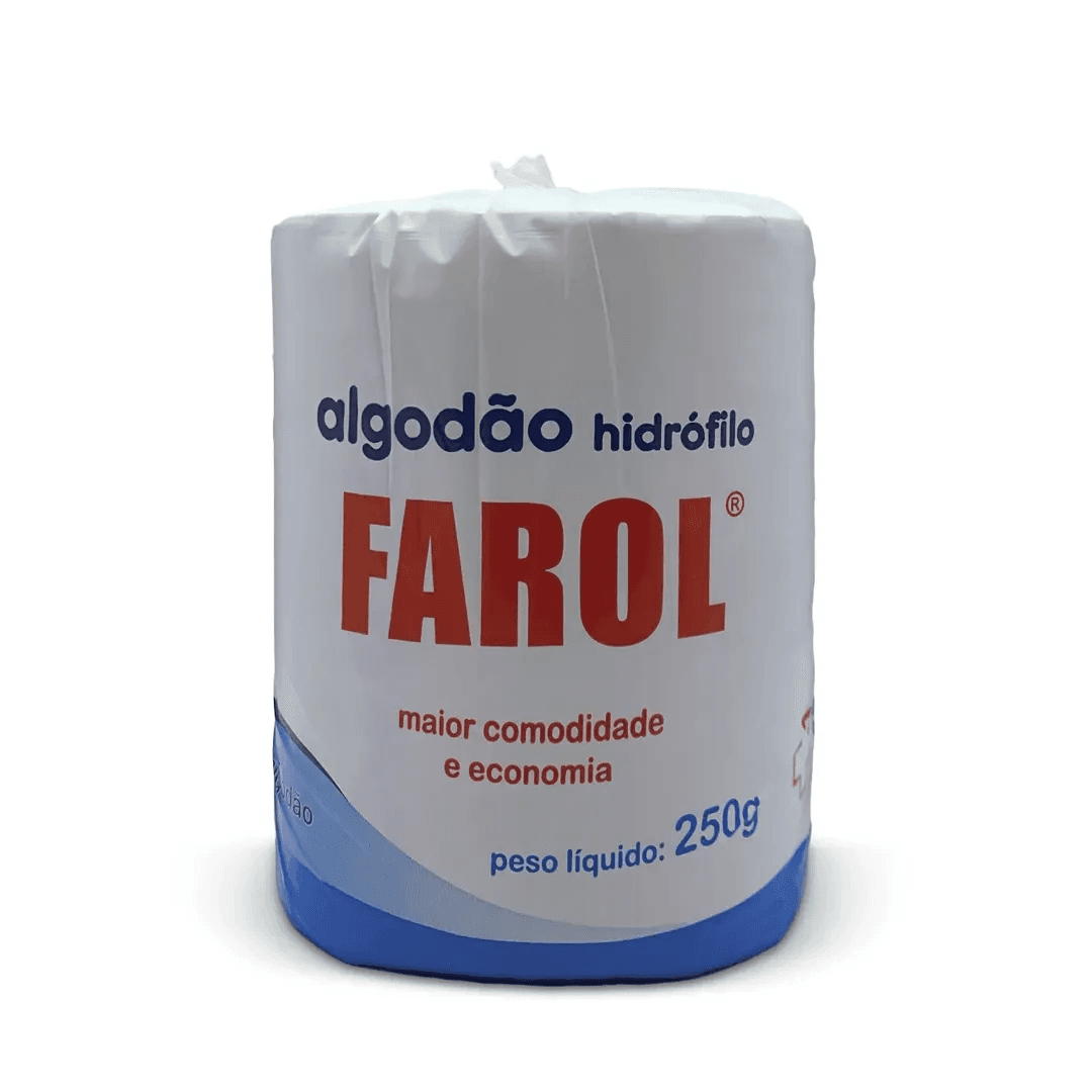 ALGODAO HIDROFILO FAROL 250 GR