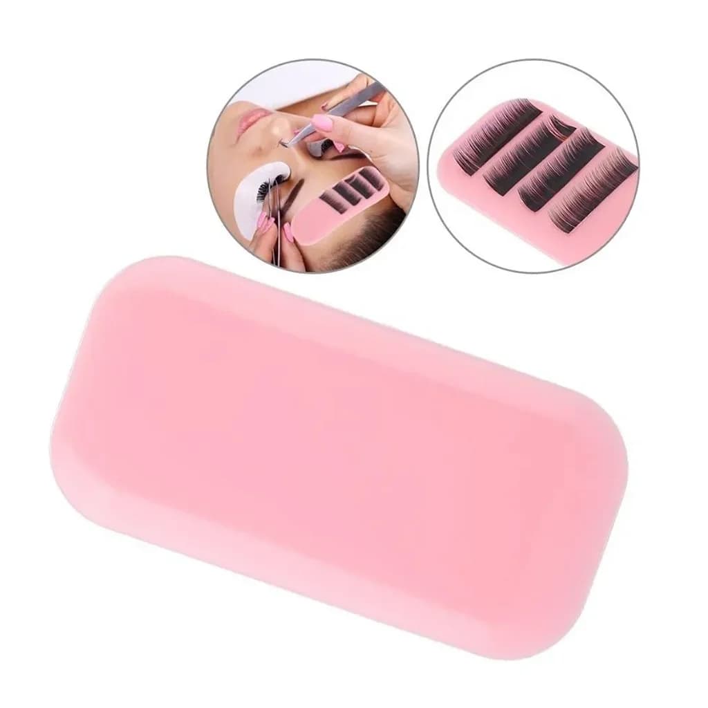 SUPORTE ADESIVO DE SILICONE PARA EXTENSAO DE CILIOS