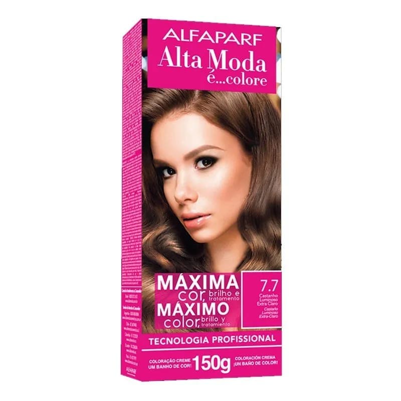 TINTURA ALFAPARF ALTA MODA 7.7-CASTANHO LUMINOSO