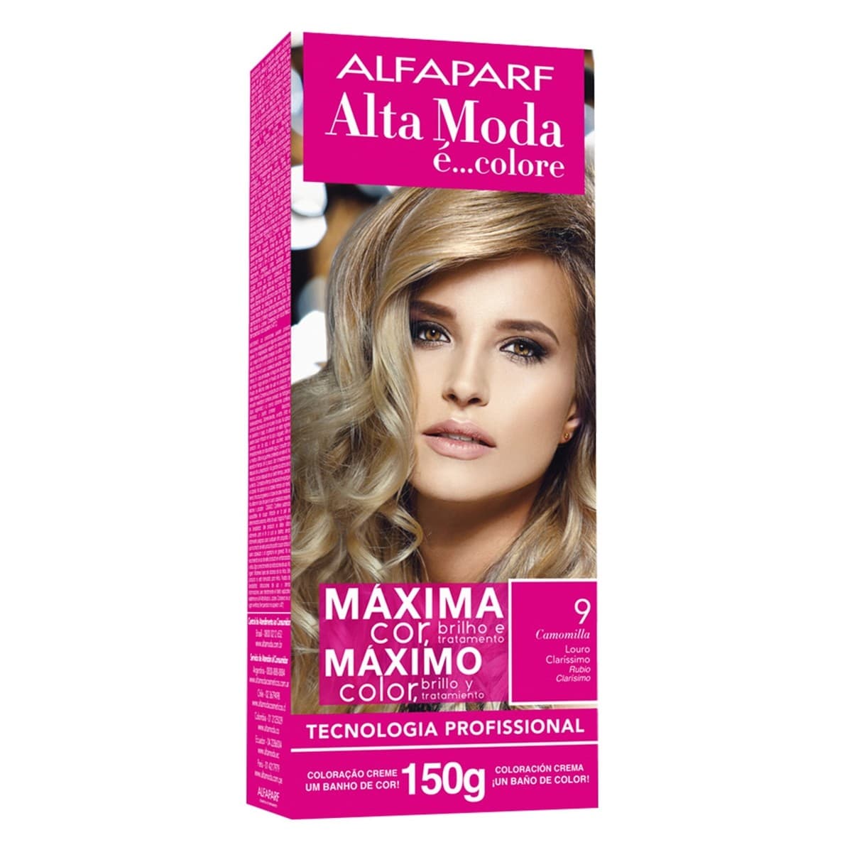 TINTURA ALFAPARF ALTA MODA 9 - CAMOMILLA LOURO