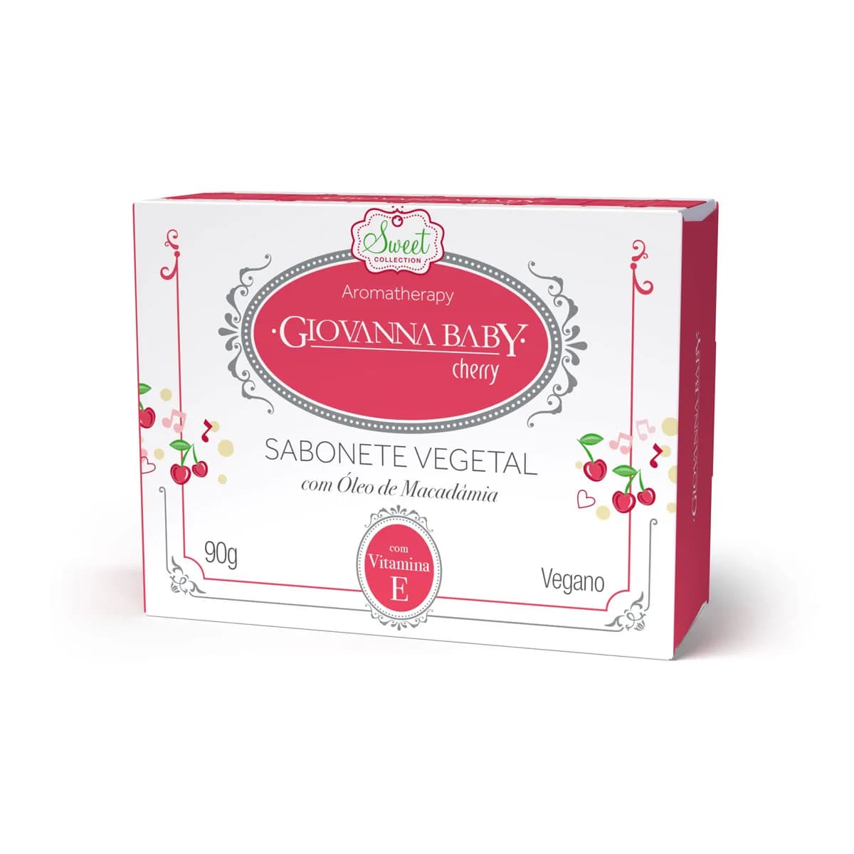 SABONETE 90G GIOVANNA BABY- CHERRY