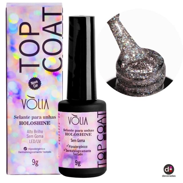 TOP COAT HOLOSHINE VOLIA 9G