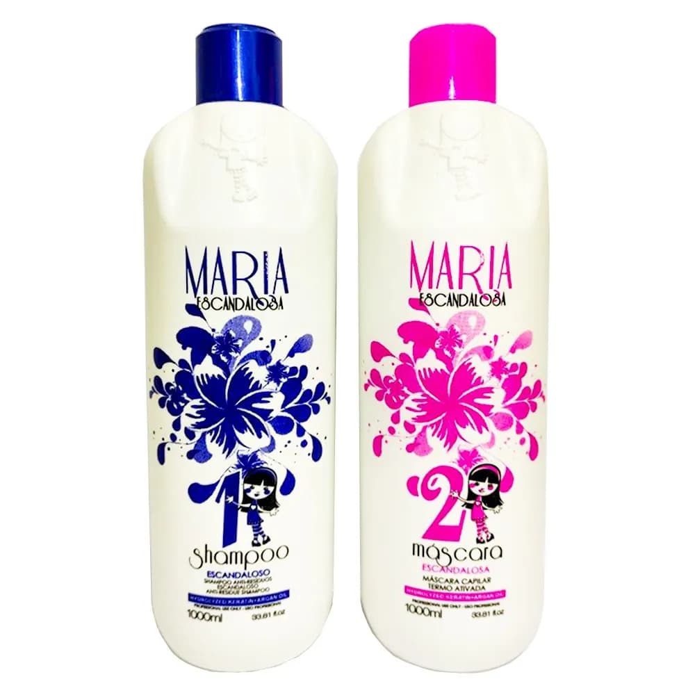KIT MARIA ESCANDALOSA COM FORMOL 1000ML
