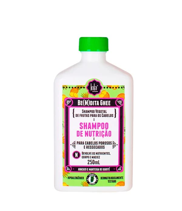 SHAMPOO DE NUTRIÇÃO ABACAXI E MANTEIGA DE KARITE LOLA 250ML