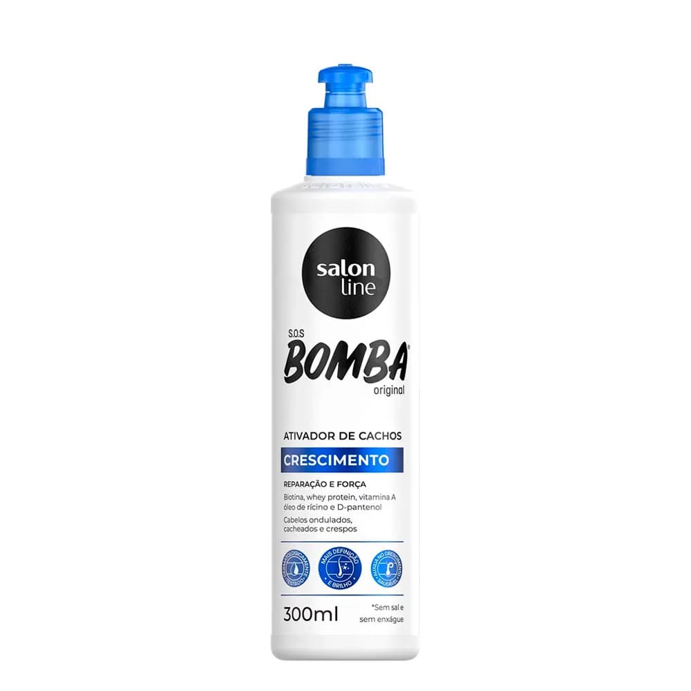 ATIVADOR DE CACHOS CRESCIMENTO SALON LINE BOMBA