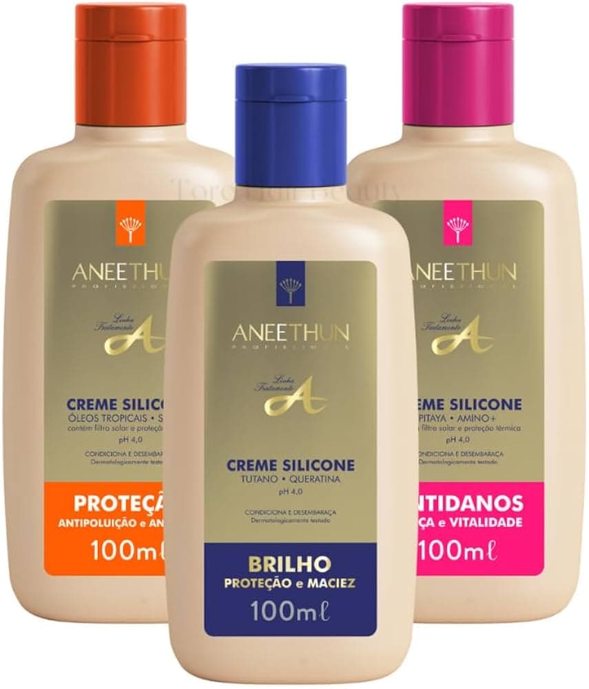 KIT PROMOCIONAL ANEETHUN CREME DE SILICONE 590ML
