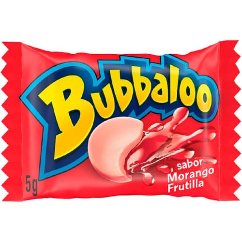 CHICLETE BUBBALOO MORANGO