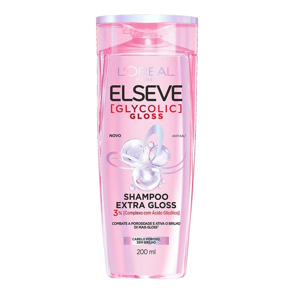 SHAMPOO ELSEVE GLYCOLIC GLOSS 200ML