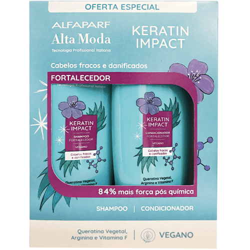 ALFA PARF FORTALECEDOR IMPACT KIT SH + COND 300ml