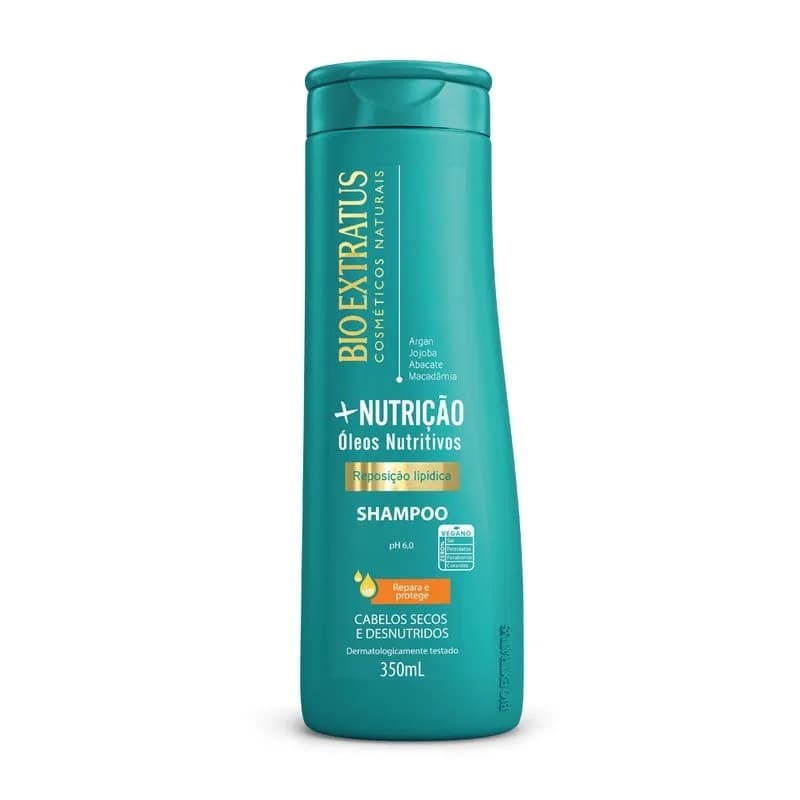 SHAMPOO REPOSIÇÃO LÍPIDICA- 350 ML BIO EXTRATUS