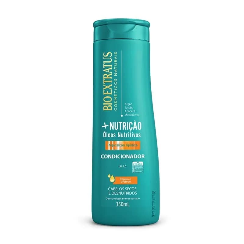 CONDICIONADOR REPOSIÇÃO LÍPIDICA- 350 ML BIO EXTRATUS
