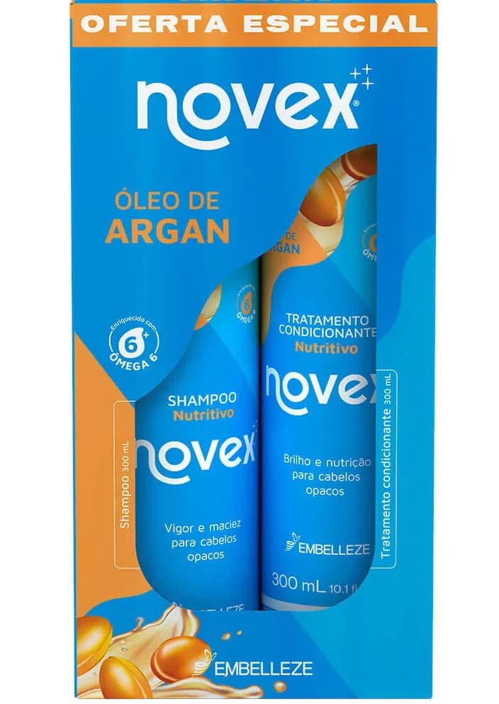 SH+CO NOVEX 300ML OLEO ARGAN