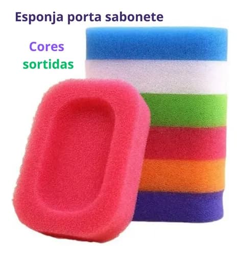 ESPONJA DE BANHO SABONETEIRA