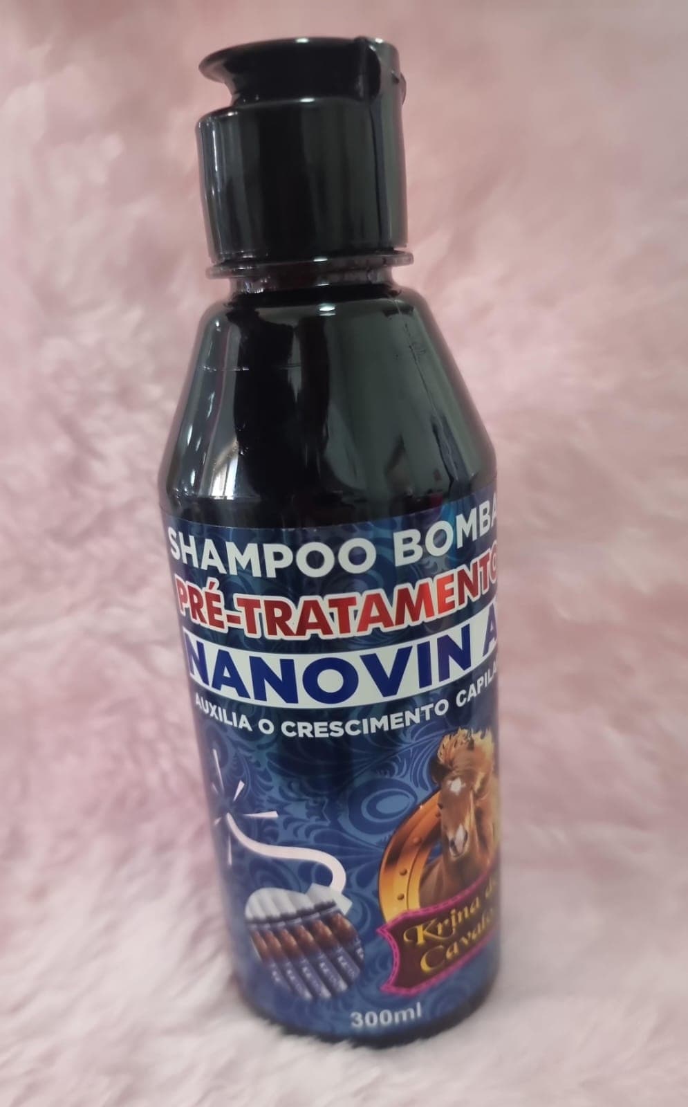 SHAMPOO BOMBA PRÉ TRATAMENTO KRINA DE CAVALO 300ML