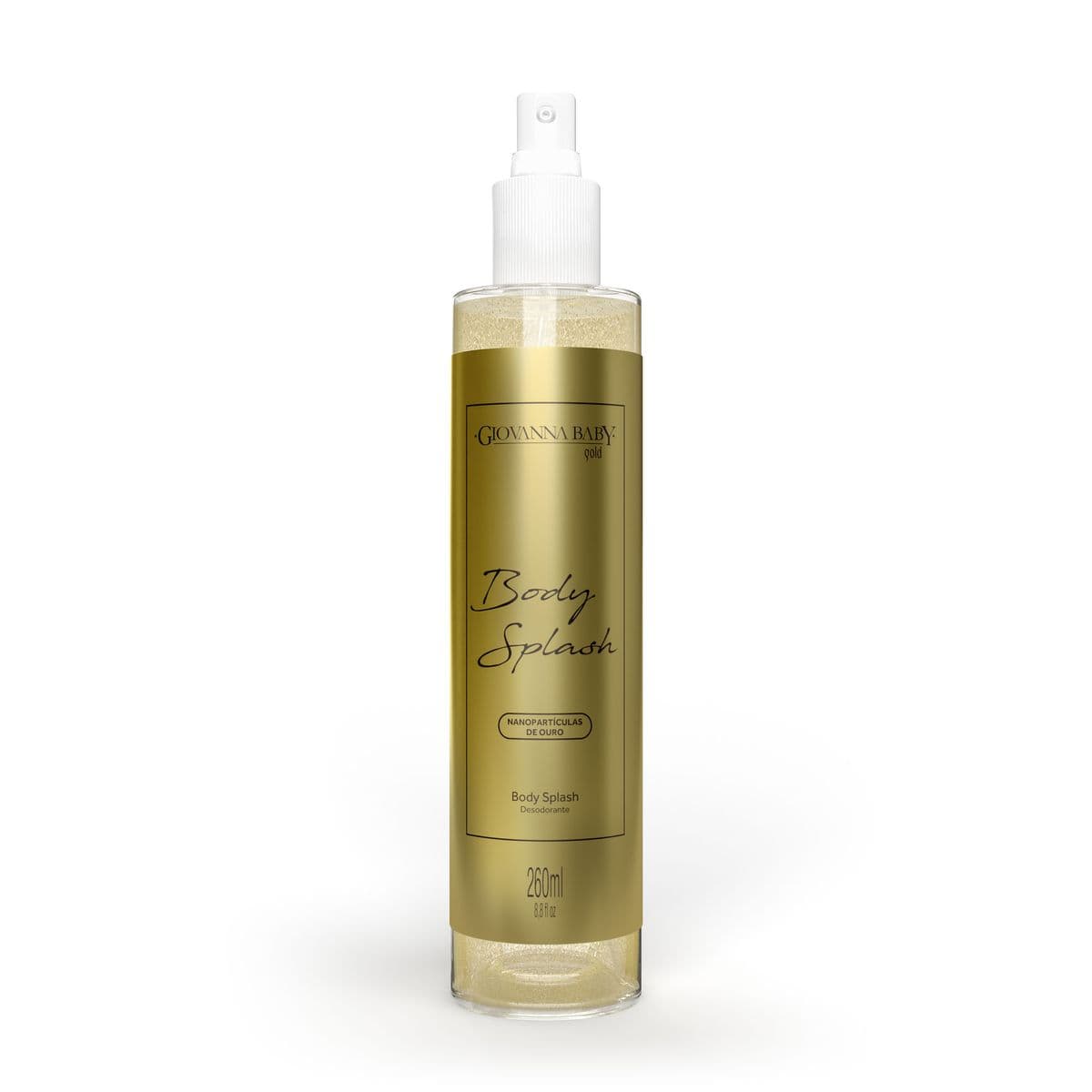 BODY SPLASH GIOVANNA BABY GOLD NANOPARTICULAS DE OURO 260ML
