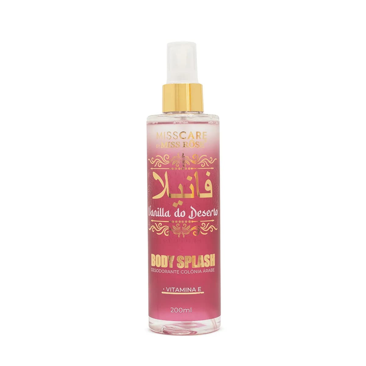 BODY SPLASH ÁRABE vanilla do deserto - MISS ROSE