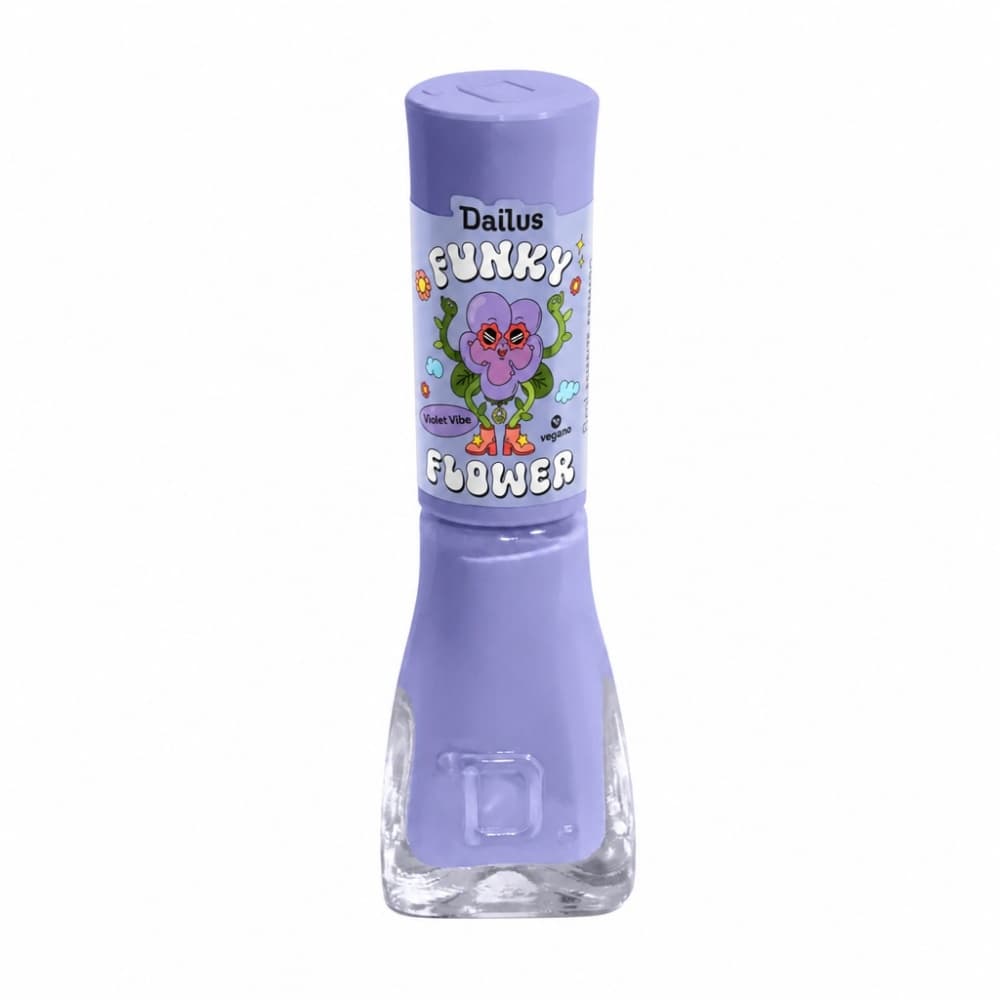 ESMALTE DAILUS VIOLET VIBE- FUNKY FLOWER