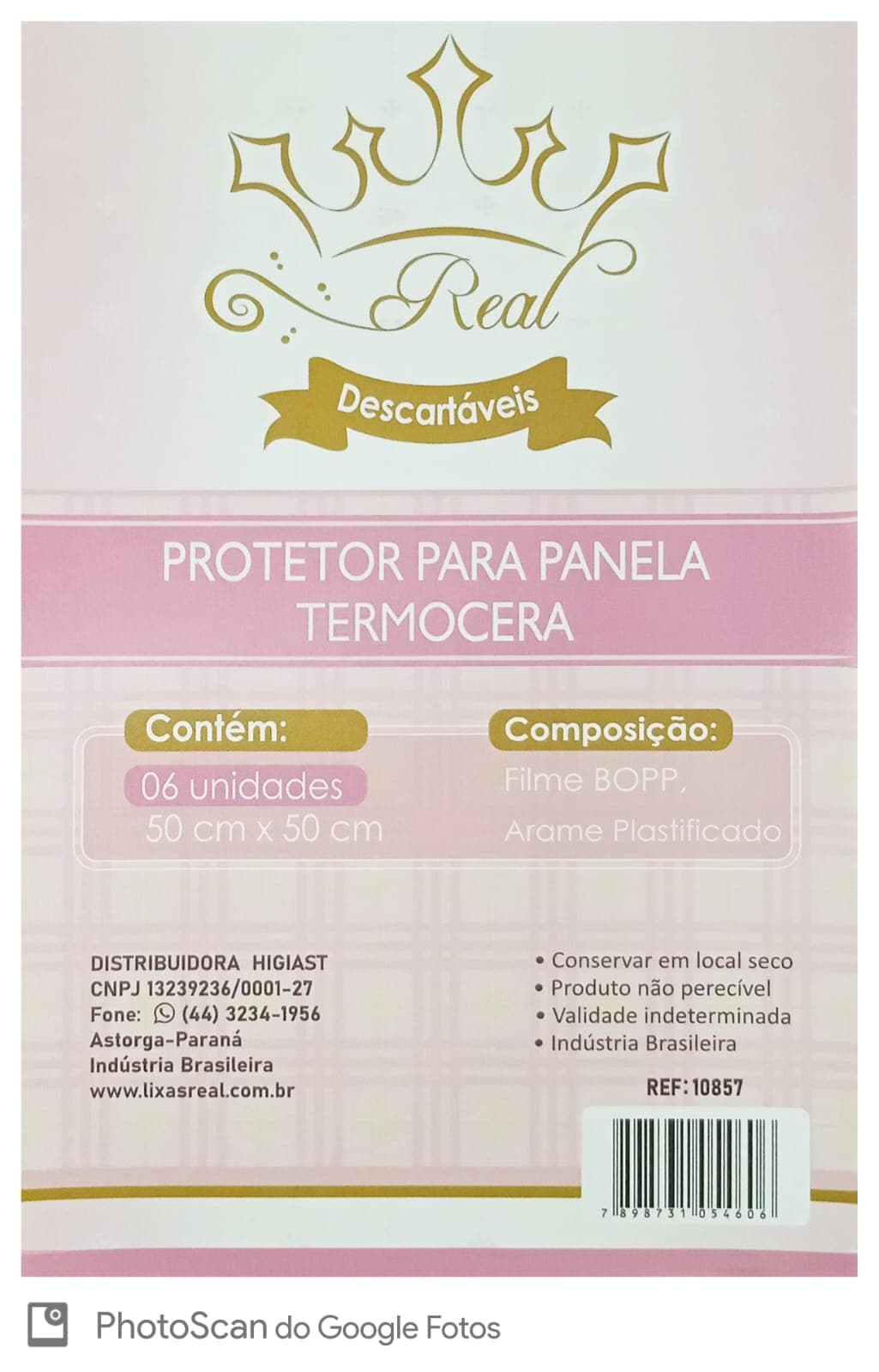 PROTETOR PARA PANELA TERMOCERA