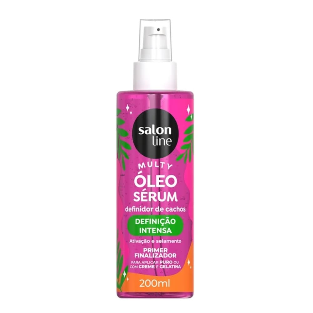 OLEO SERUM SALON 200ML MULTY DEFINIÇÃO INTENSA