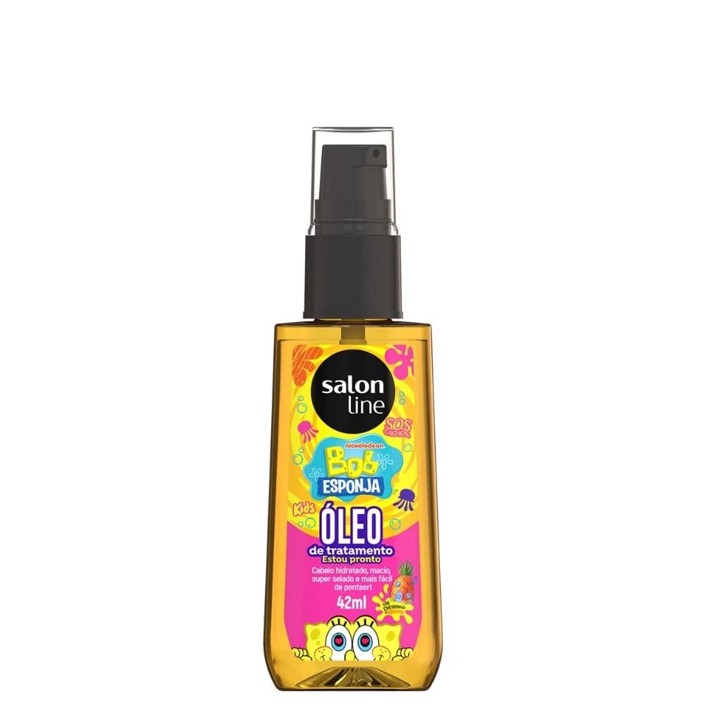 SALON LINE OLEO DE TRATAMENTO BOB ESPONJA 50ML
