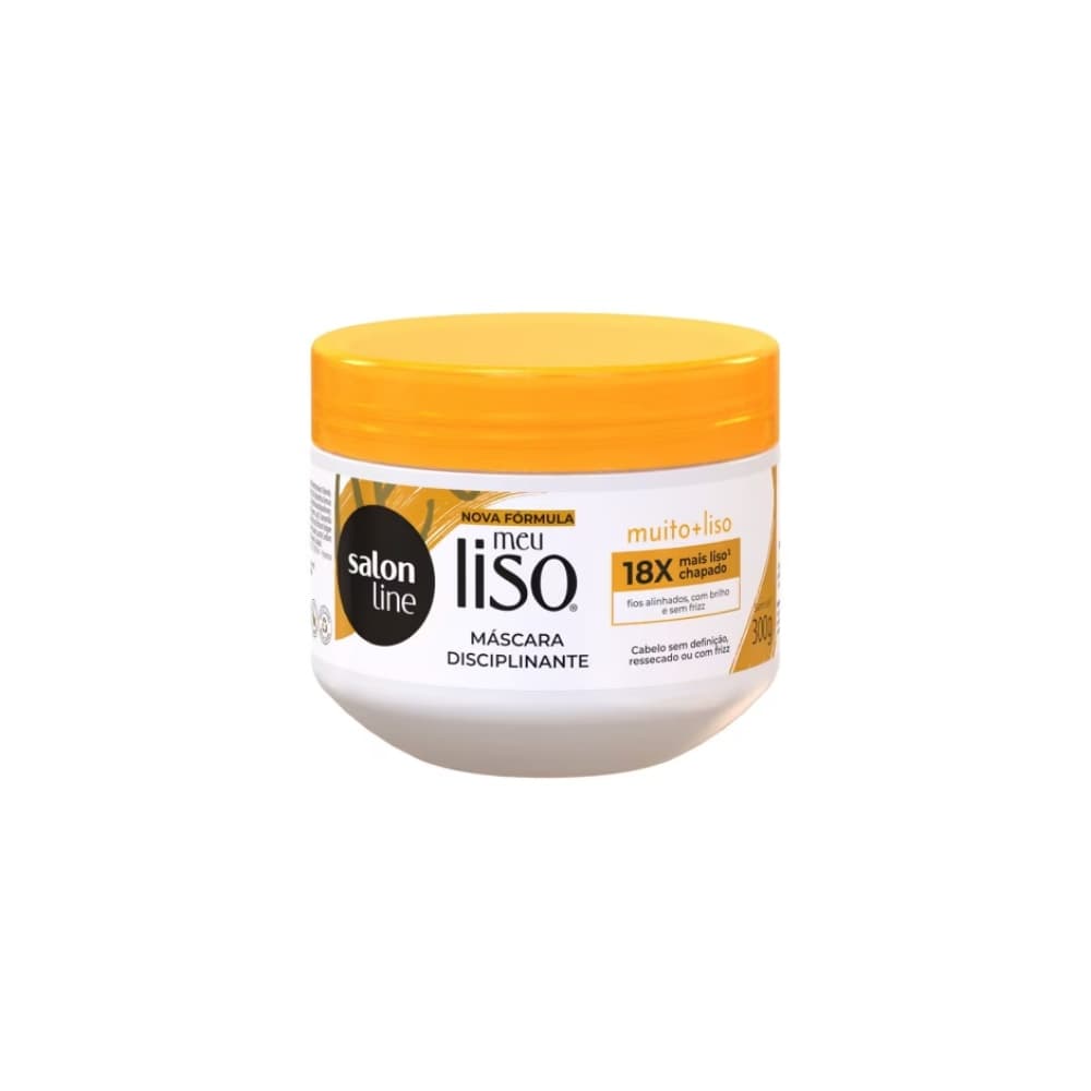 SALON LINE MÁSCARA HIDRATANTE MEU LISO DISCIPLINANTE 300G