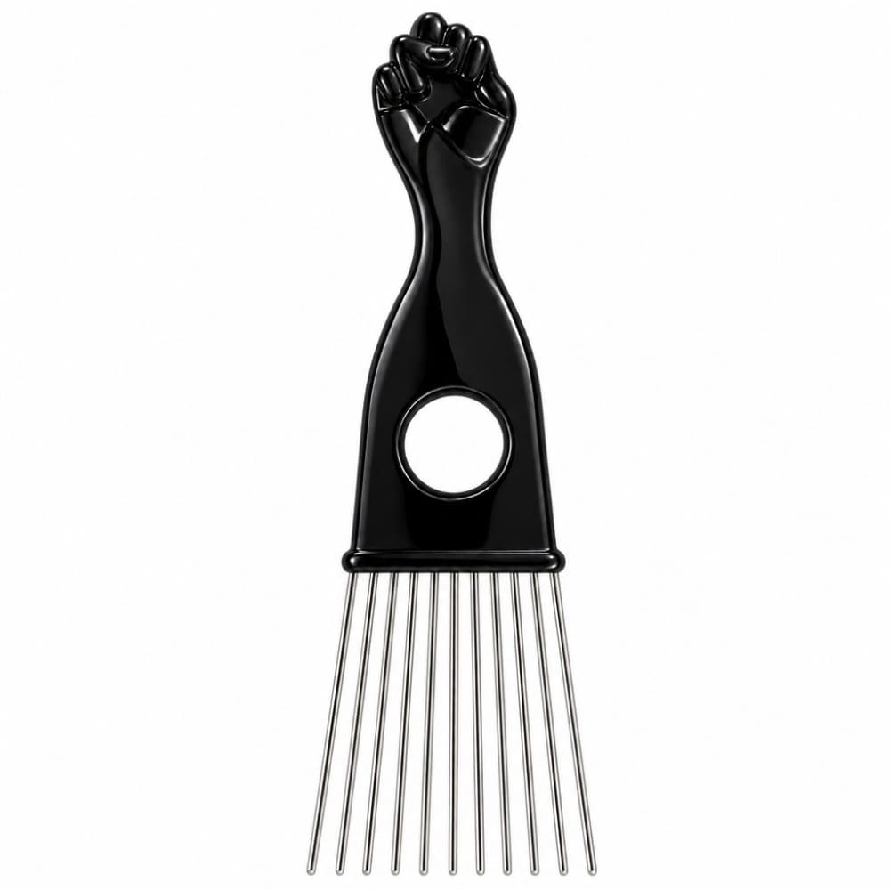 PENTE BLACK POWER TAMANHO P (MODELO VASSORINHA)
