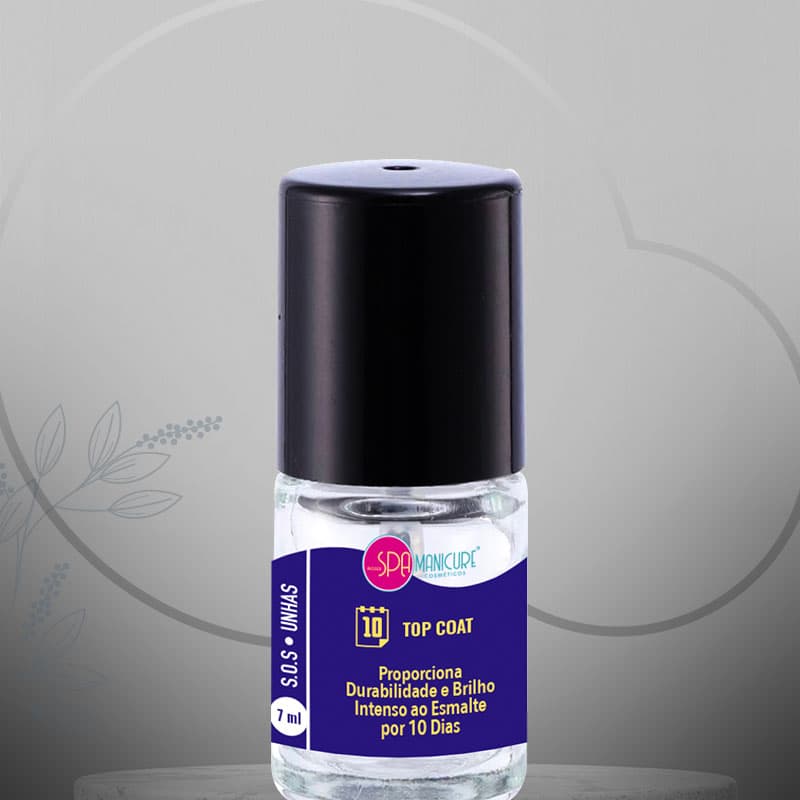 FORTIFICANTE UNHA TOP COAT SPA MANICURE 7ML
