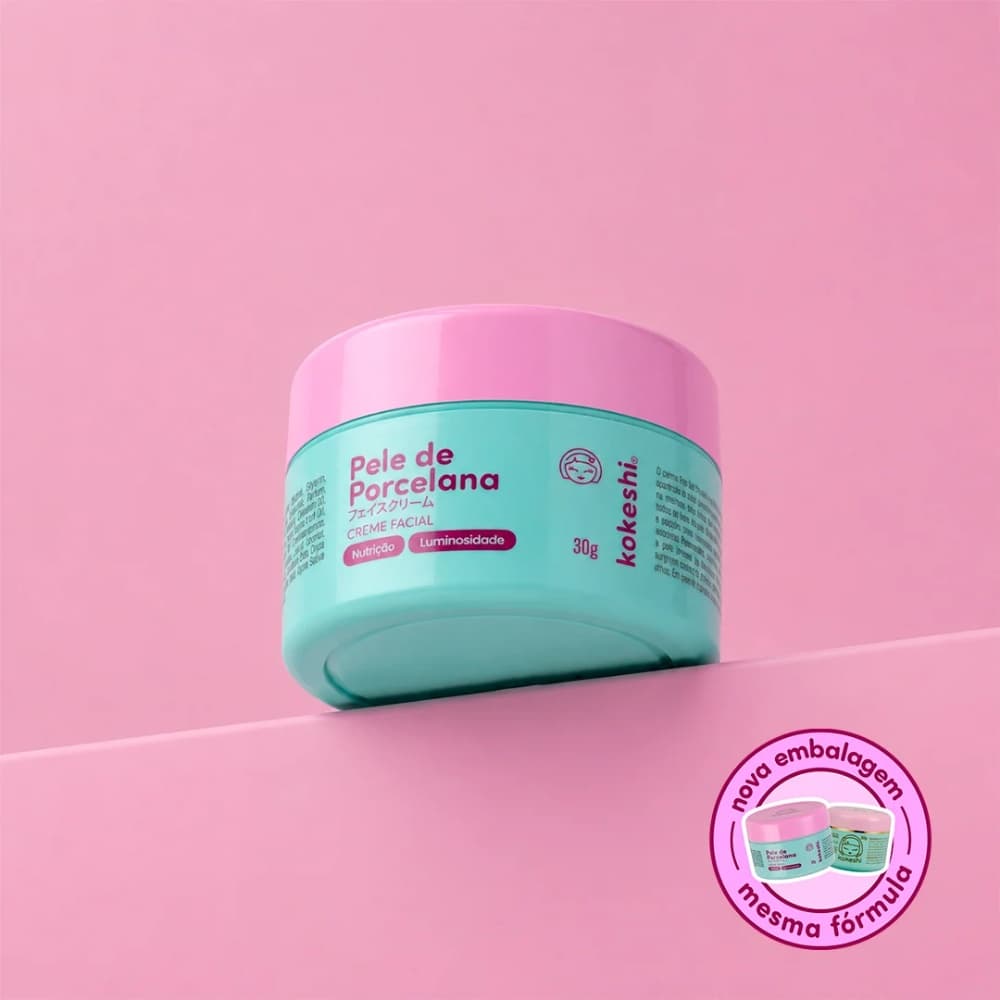 KOKESHI - PELE DE PORCELANA - HIDRATANTE FACIAL