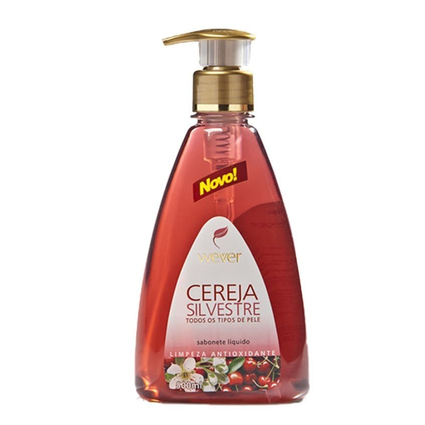SABONETE LIQUIDO CEREJA SILVESTRE WEVER 500ML