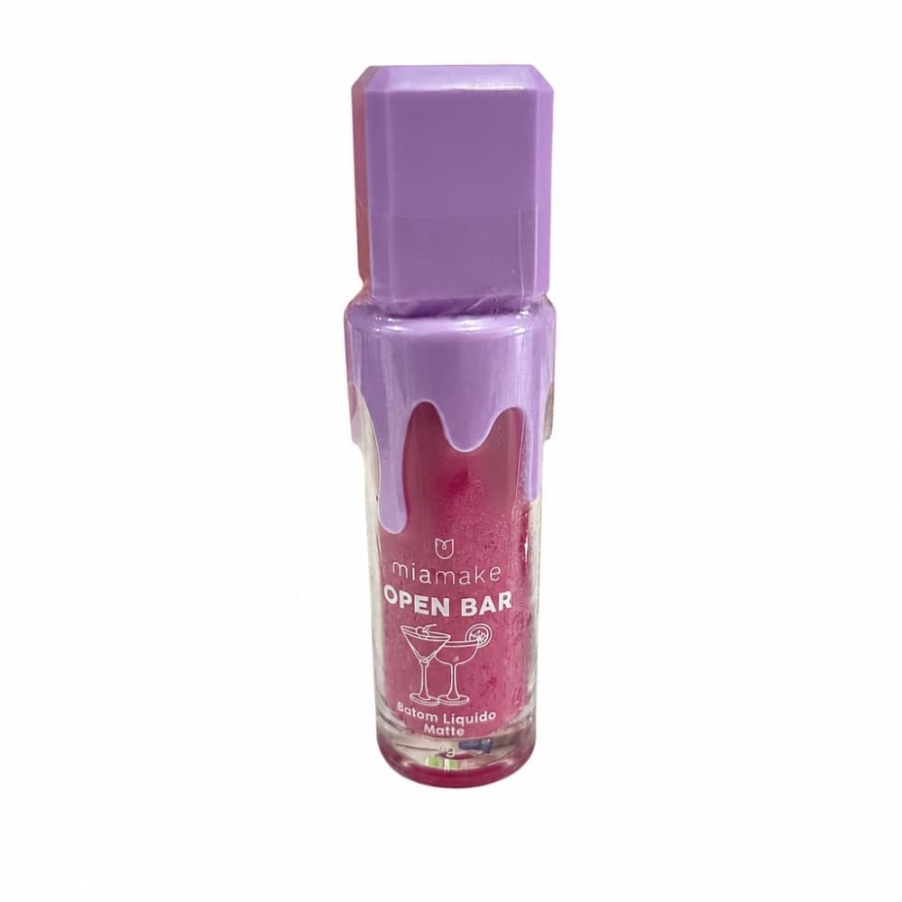 BATOM LIQUIDO OPEN BAR ROSA QUEIMADO- MIA MAKE