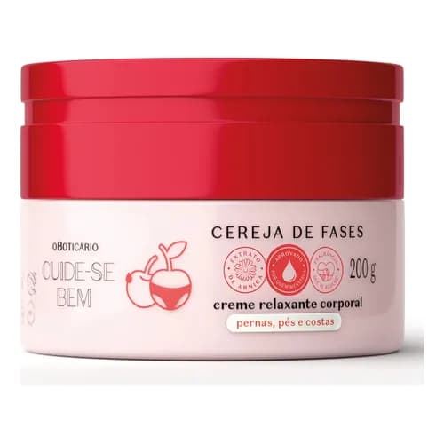 CREME CEREJA DE FASES - BOTICARIO