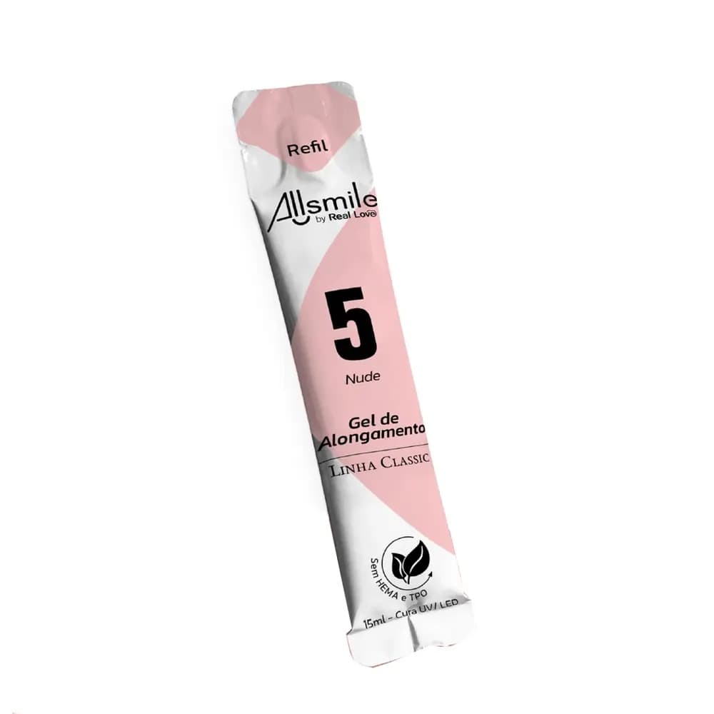 REFIL REAL LOVE NUDE 5 ALLSMILE SEM TPO