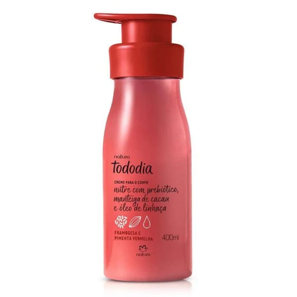 CREME CORPORAL FRAMBOESA E PIMENTA