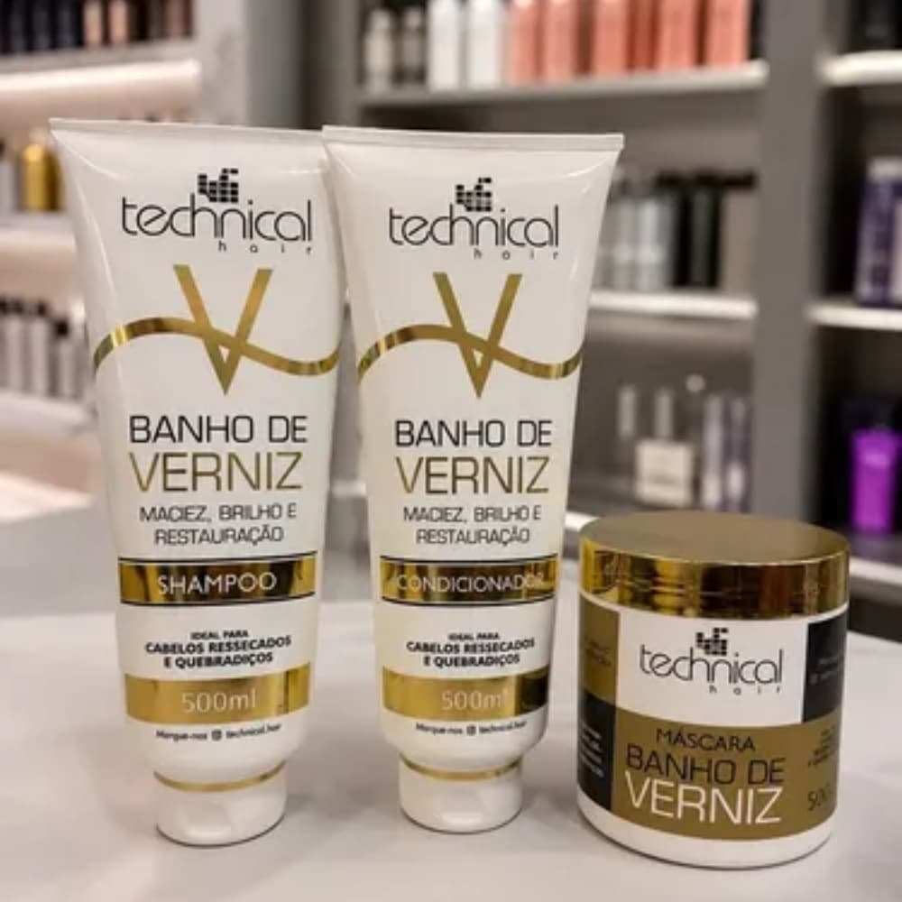 CONDICIONADOR BANHO DE VERNIZ 500ml TECHNICAL