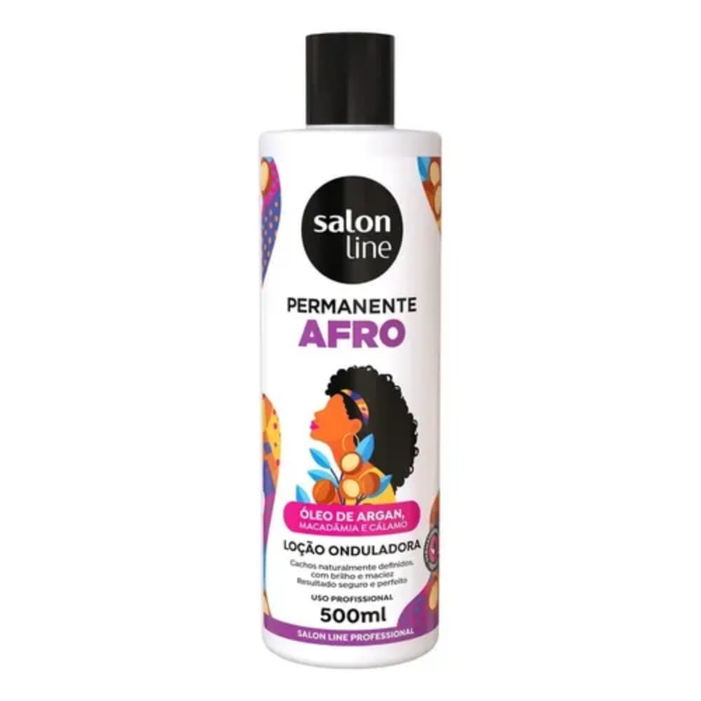 LO OND PERM SALON LINE 500ML AFRO