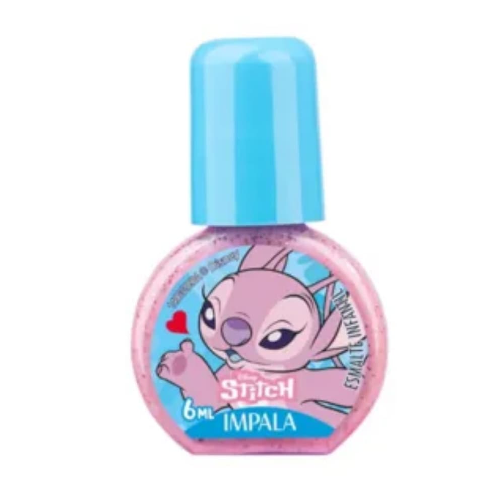 ESMALTE INFANTIL IMPALA STITCH GLITTER BRILHO ANGELICAL COMERCIAL