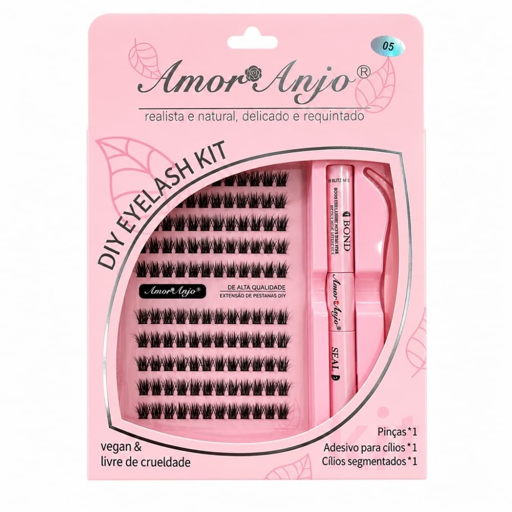 KIT COMPLETO DE TUFINHO AMOR E ANJO