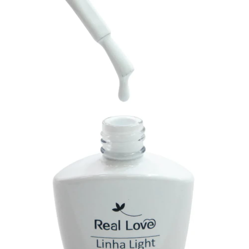 ESMALTE EM GEL REAL LOVE LINHA LIGHT- BRANCOS E RENDA 001