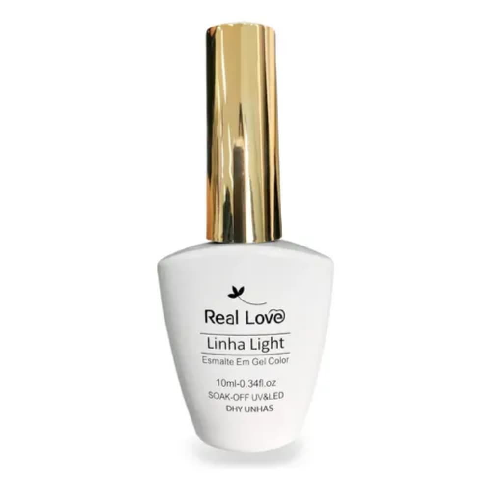 ESMALTE EM GEL REAL LOVE LINHA LIGHT- BRANCOS E RENDA 001