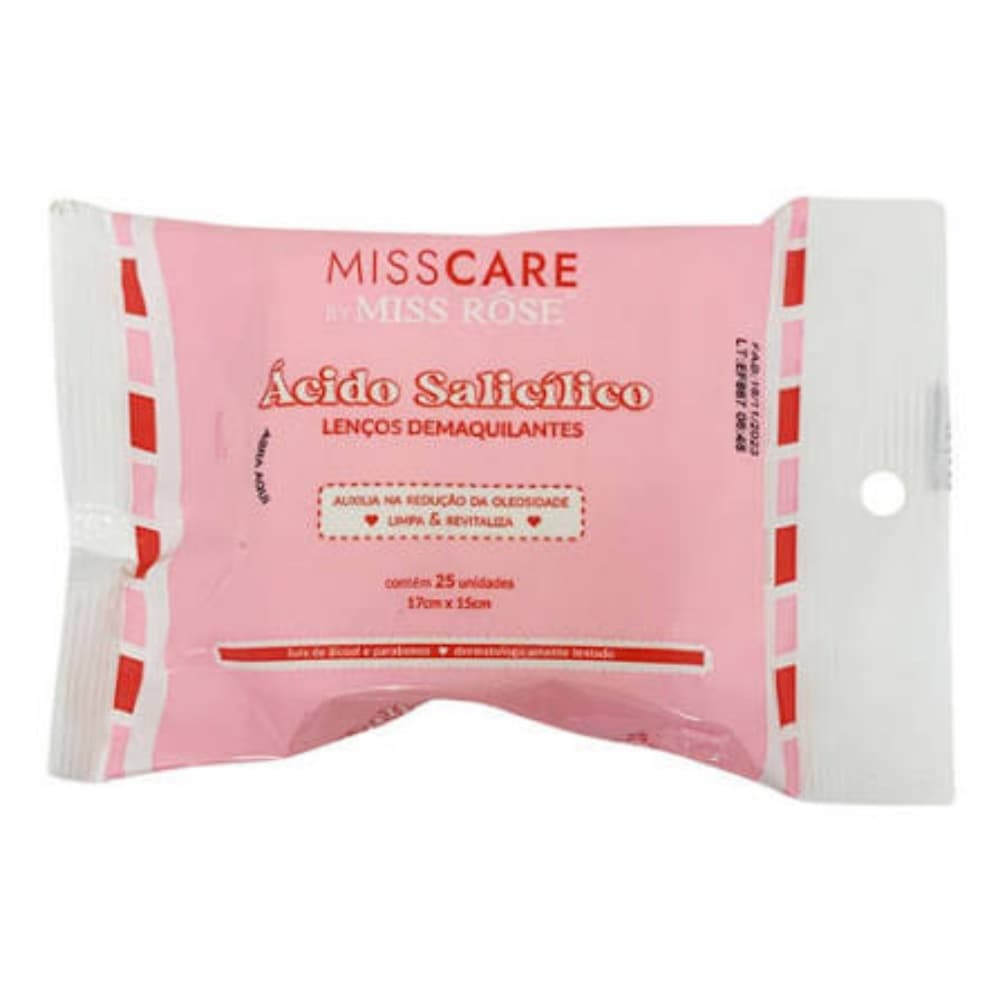 LENCO DEMAQUILANTE ACIDO SALICILICO MISS CARE
